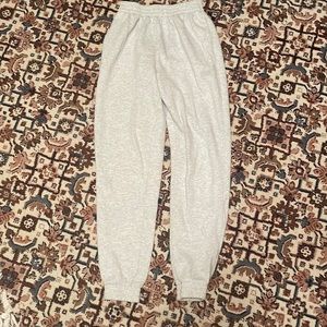Pink size xs womens sweat pants grey!